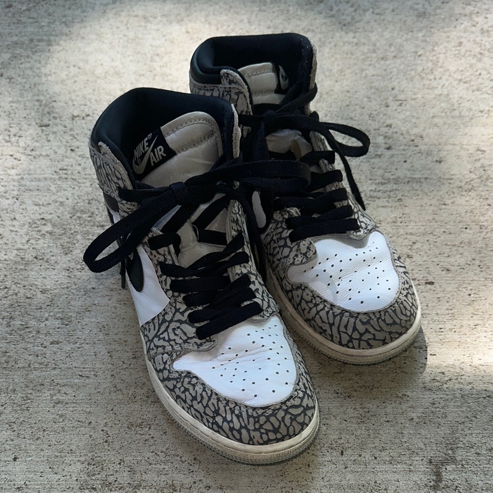 Air Jordan 1 high tops. Kids size 5.5.